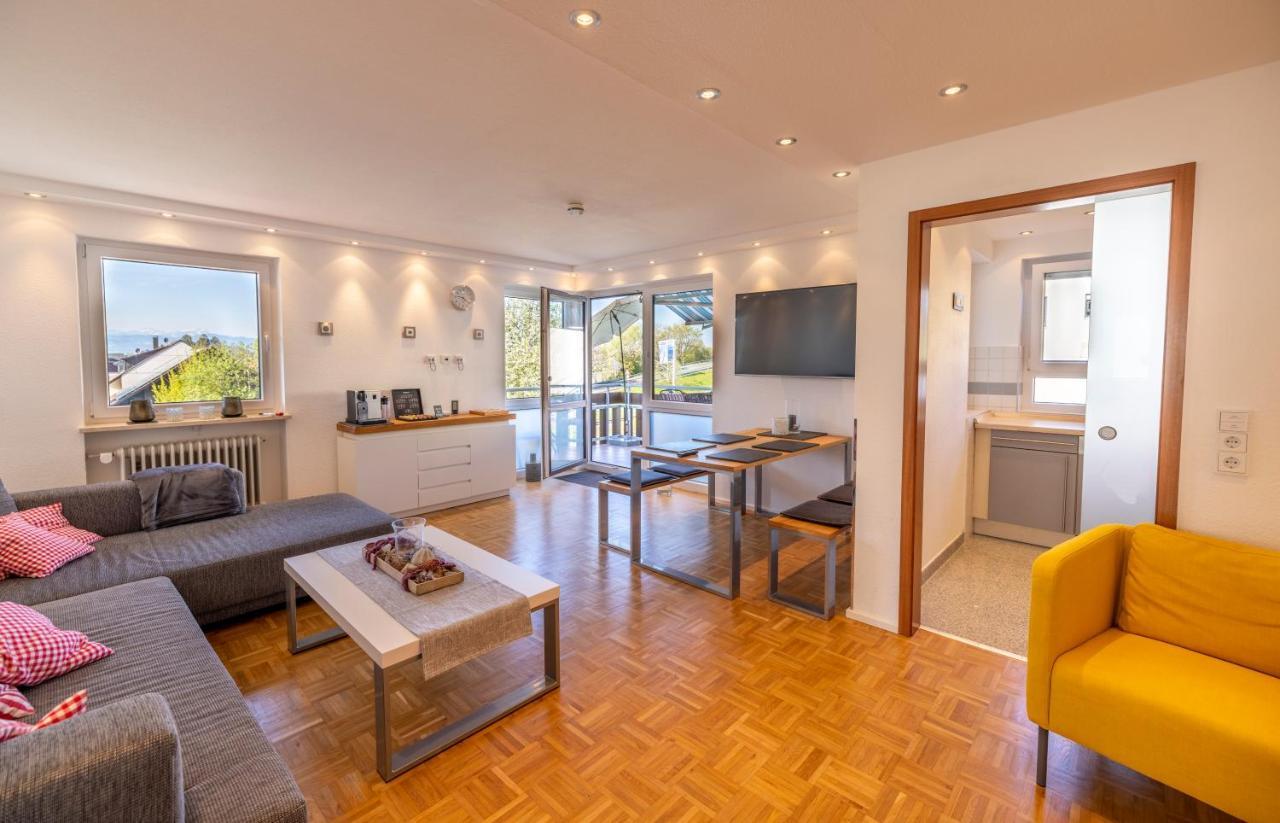 ואסרבורג Ferienwohnung Seeblick Mit Blick Auf Die Alpen מראה חיצוני תמונה